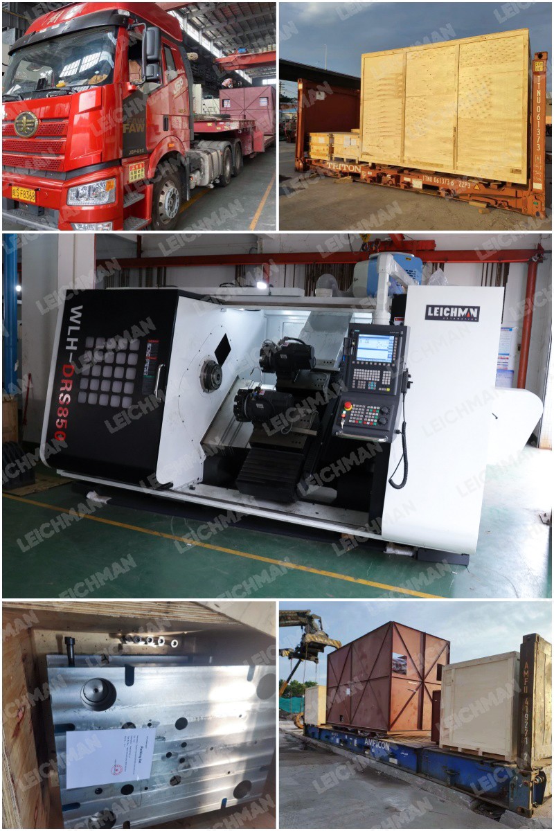 Our CNC metal spinning machine has arrived in Colombia