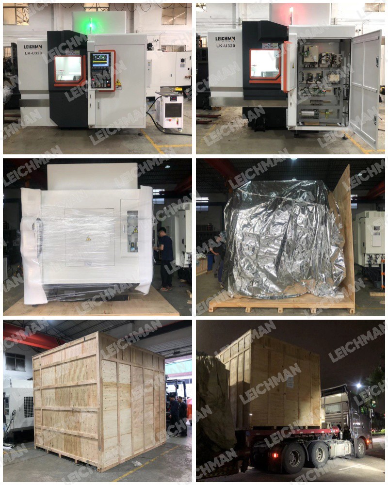 Five Axis Machining Center LK-U320 is shipped after acceptance