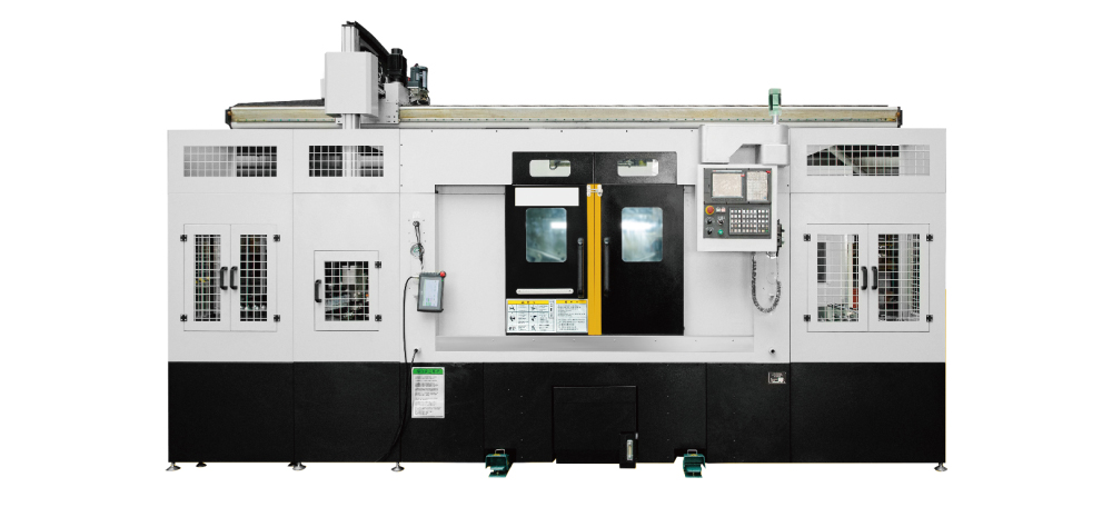Parallel Dual Spindle CNC Turning Center