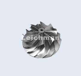 Aluminum alloy impeller Five Axis Machining Center processing